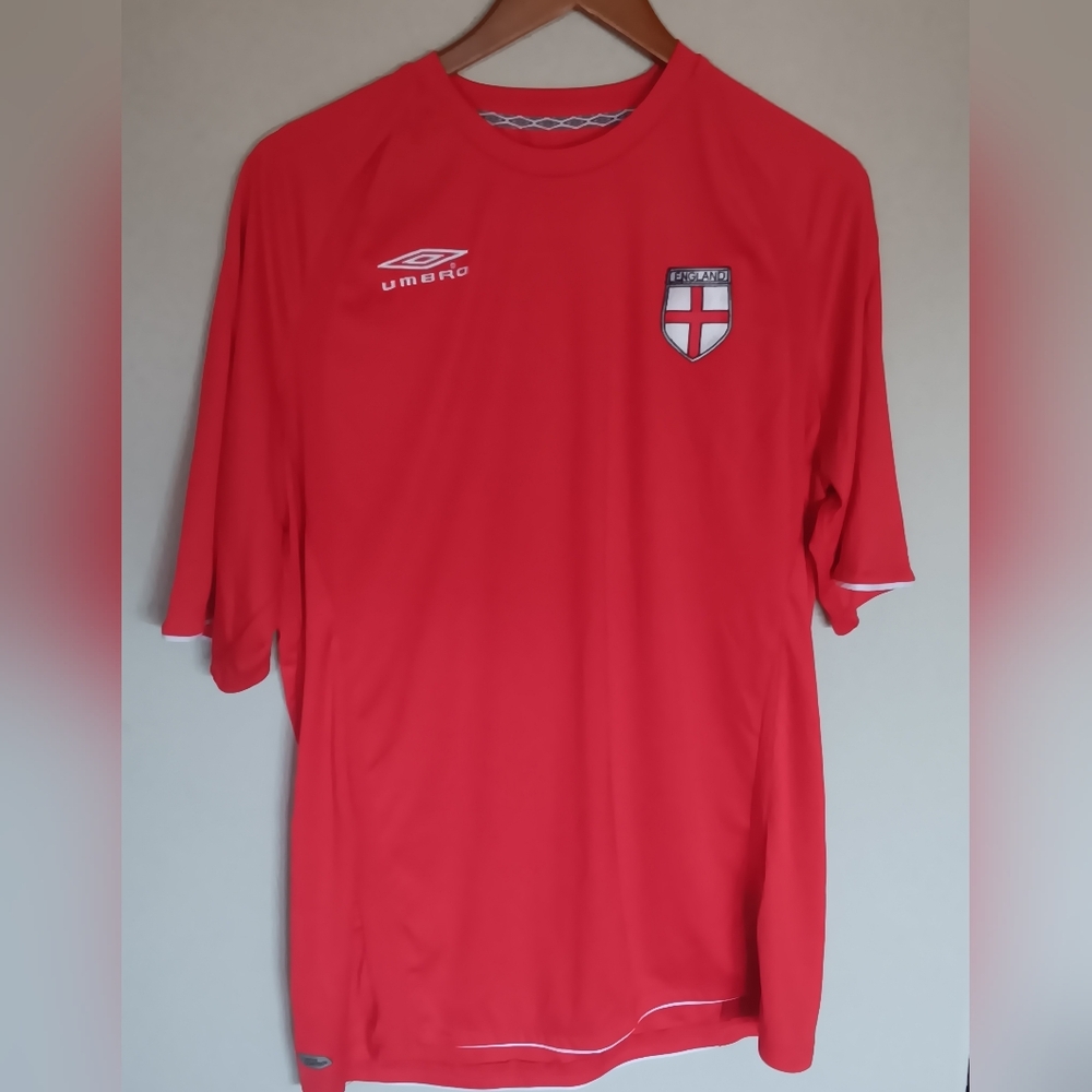 Umbro Red England Jersey